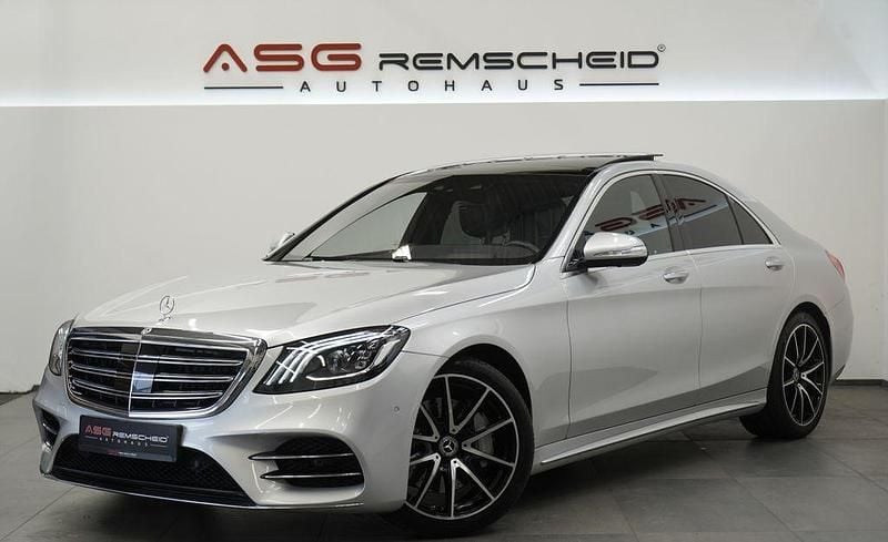 Silber Gebraucht 2020 Mercedes S350 AMG line Limousine | 57.800 € (Superpreis) - Bild 1/4