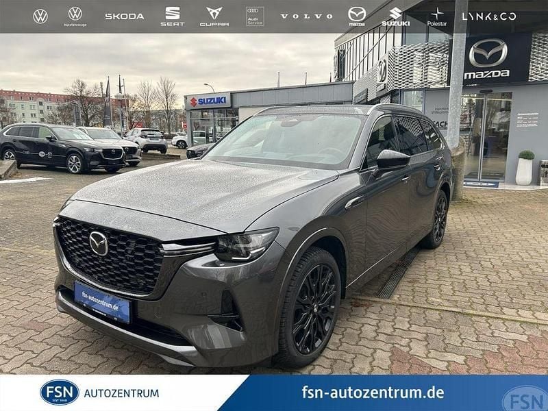 Machine gray Gebraucht 2025 Mazda CX-80 Homura-Line SUV | 51.900 € (Guter Preis) - Bild 1/4