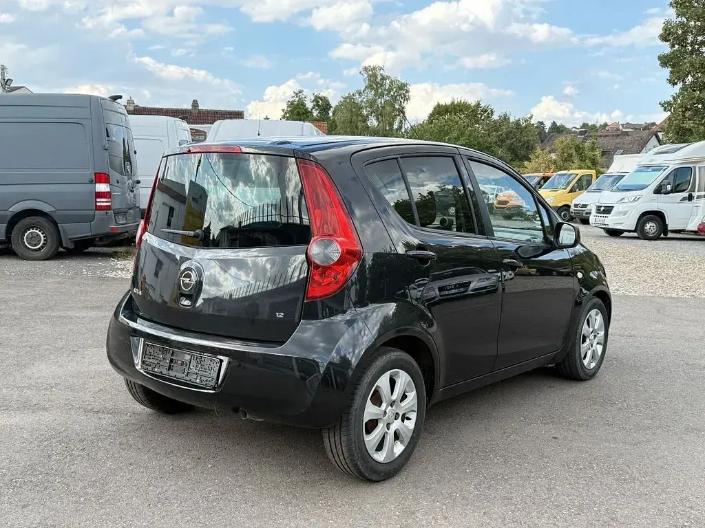 Gebraucht Opel Agila Edition 86 PS (63 kW) 2008 Schwarz Kleinwagen