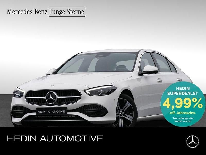 Unilack polarweiß Gebraucht 2024 Mercedes C200 Avantgarde Limousine | 38.748 € (Fairer Preis) - Bild 1/4