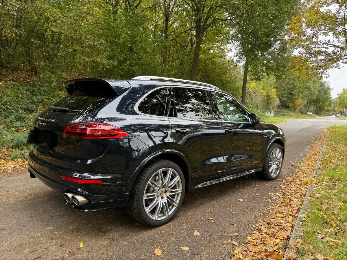 Gebraucht Porsche Cayenne S 385 PS (283 kW) 2016 Blau SUV