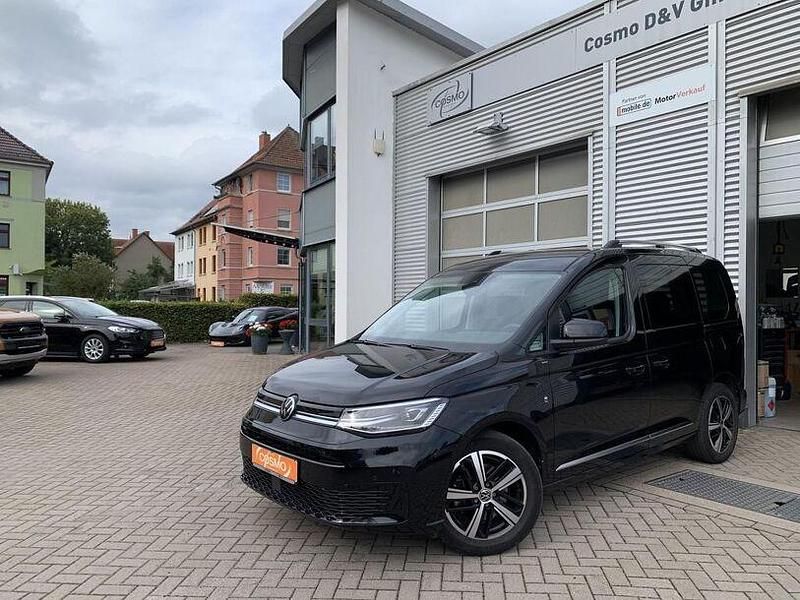 Gebraucht VW Caddy Style 114 PS (83 kW) 2022 Schwarz Van / Kleinbus