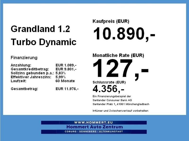 Diamant schwarz (metallic) Gebraucht 2018 Opel Grandland X SUV | 10.890 € (Fairer Preis) - Bild 1/1