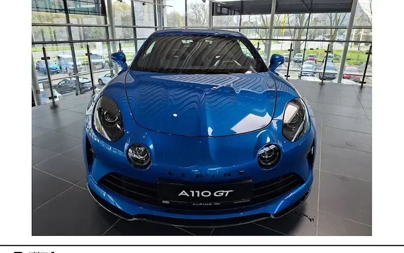 Nowe Alpine A110 300 KM (220 kW) 2026 Niebieski Coupe