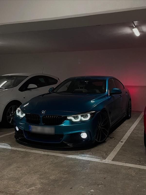 Blau Gebraucht 2017 BMW 430 Gran Coupé Performance Coupé | 27.500 € (Teuer) - Bild 1/4
