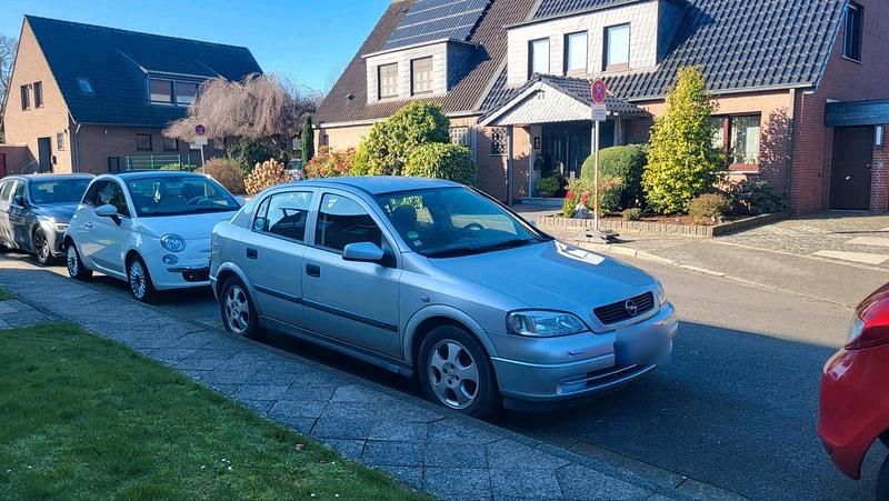 Gebraucht Opel Astra 84 PS (61 kW) 2000 Grau Coupé