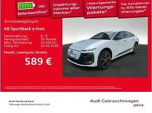 Gebraucht Audi A6 e-tron 269 kW (367 PS) 2025 Weiß (2y gletscherweiß metallic) Limousine