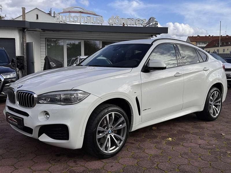 Alpinweiss iii Gebraucht 2016 BMW X6 M Sport SUV | 33.800 € (Etwas zu teuer) - Bild 1/4