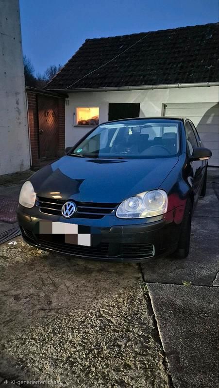 Blau Gebraucht 2007 VW Golf V Limousine | 1.480 € (Superpreis) - Bild 1/4