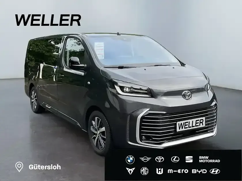 Gebraucht Toyota Proace Team 177 PS (130 kW) 2025 Titanium grey metallic (grau) Van / Kleinbus