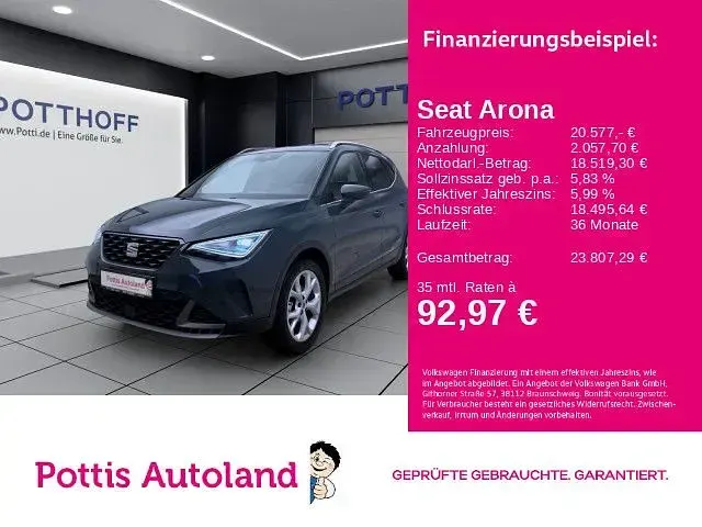 Gebraucht Seat Arona FR 116 PS (85 kW) 2025 SUV