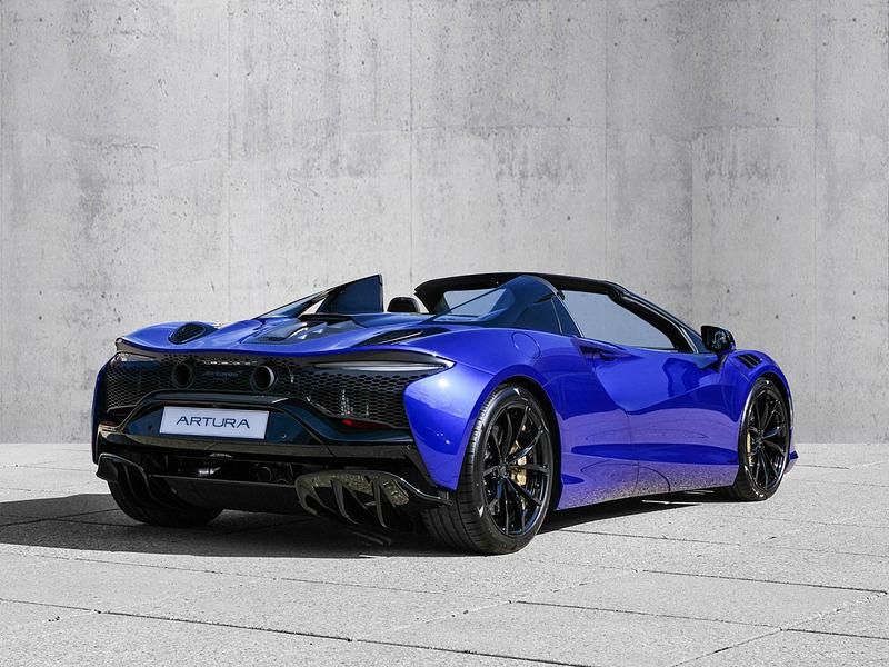 Neu McLaren Artura 700 PS (514 kW) 2025 Blau Cabrio
