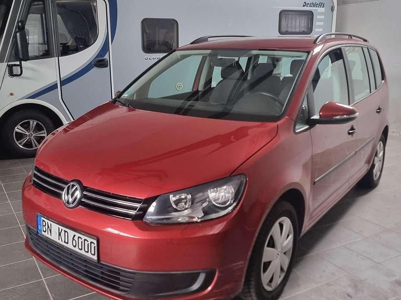 Gebraucht VW Touran 105 PS (77 kW) 2012 Rot Van / Kleinbus