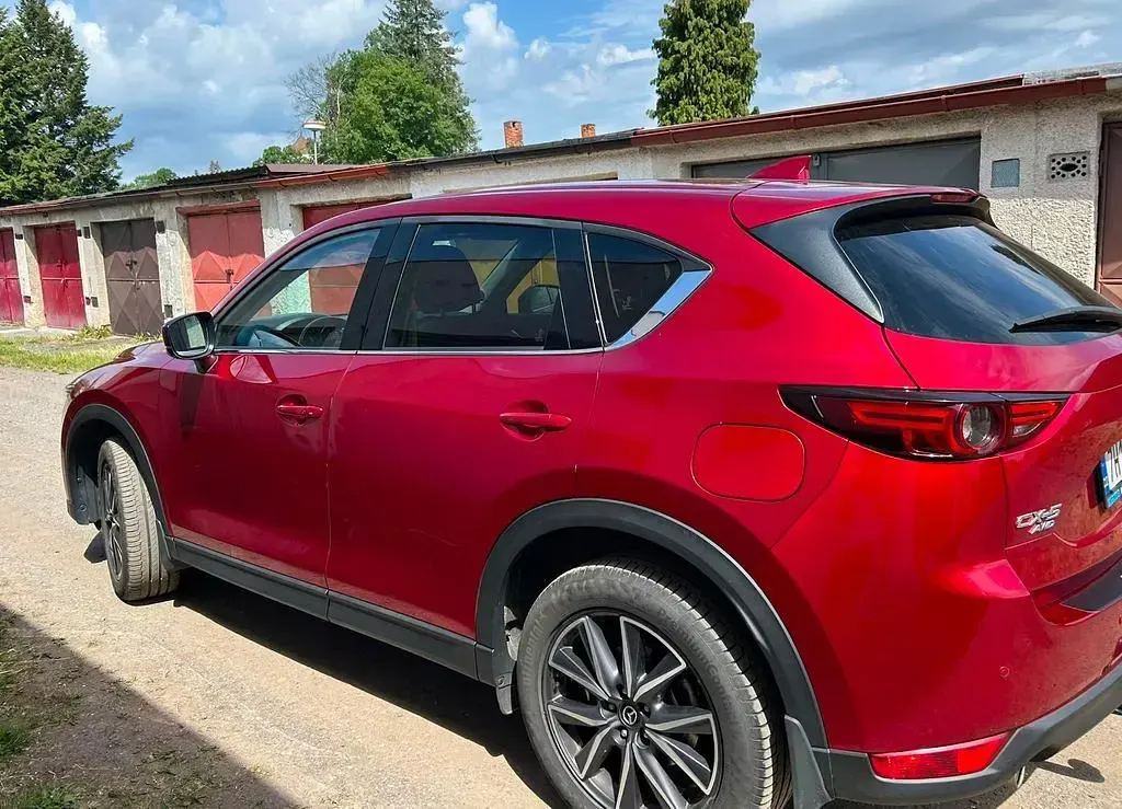 Gebraucht Mazda CX-5 Exclusive-Line 194 PS (142 kW) 2018 Rot SUV