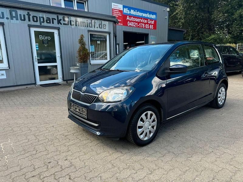 Blau Gebraucht 2015 Skoda Citigo Ambition Kleinwagen | 4.699 € (Fairer Preis) - Bild 1/4