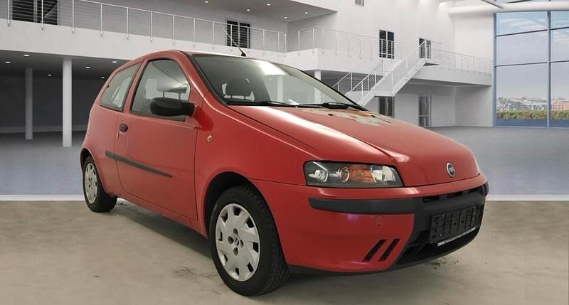 Rot Gebraucht 2003 Fiat Punto Kleinwagen | 200 € (Superpreis) - Bild 1/4