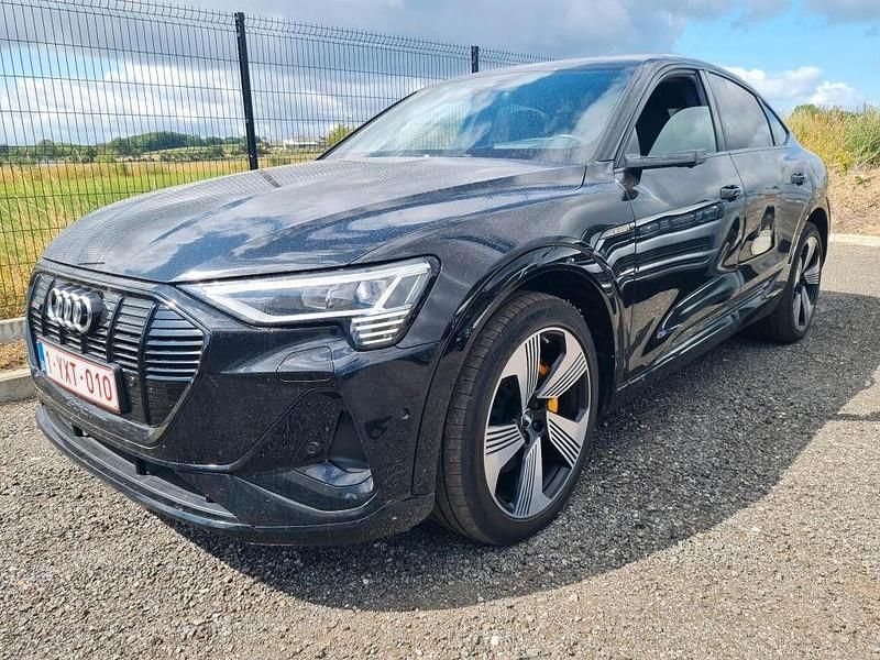 Schwarz Gebraucht 2020 Audi e-tron Sportback S-Line SUV | 31.460 € (Guter Preis) - Bild 1/4