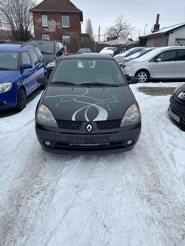 Gebraucht Renault Clio II 75 PS (55 kW) 2004 Schwarz Kleinwagen