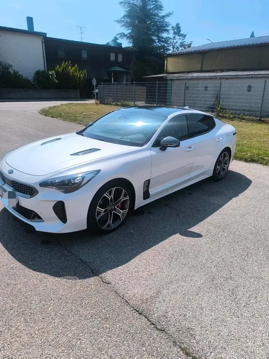 Gebraucht Kia Stinger GT 370 PS (272 kW) 2018 Weiß Kleinwagen