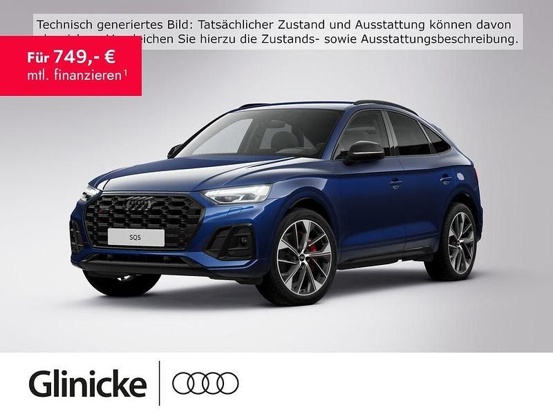Navarrablau metallic Gebraucht 2023 Audi SQ5 Sportback Ambiente SUV | 56.305 € (Fairer Preis) - Bild 1/3