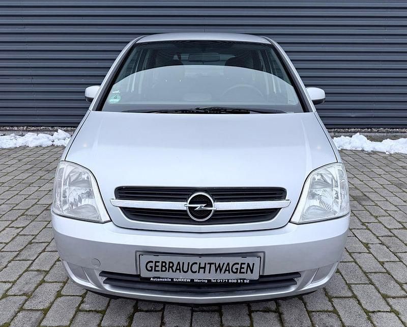Gebraucht Opel Meriva Edition 101 PS (74 kW) 2004 Silber Van / Kleinbus