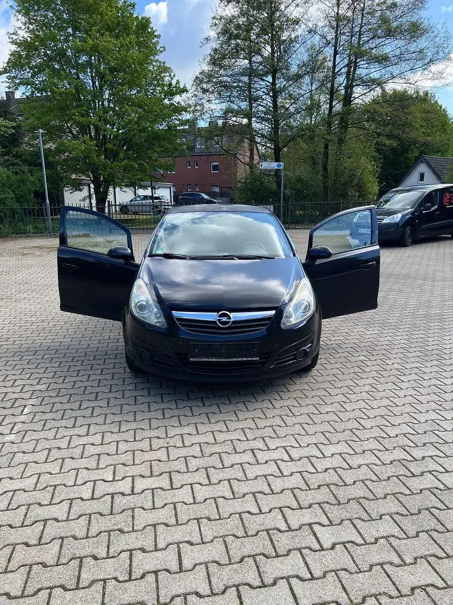 Second-hand Opel Corsa 80 CP (58 kW) 2008 Negru Hatchback