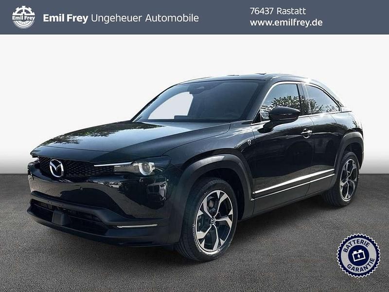 Jet black metallic Neu 2025 Mazda MX30 Exclusive-Line SUV | 27.490 € - Bild 1/2