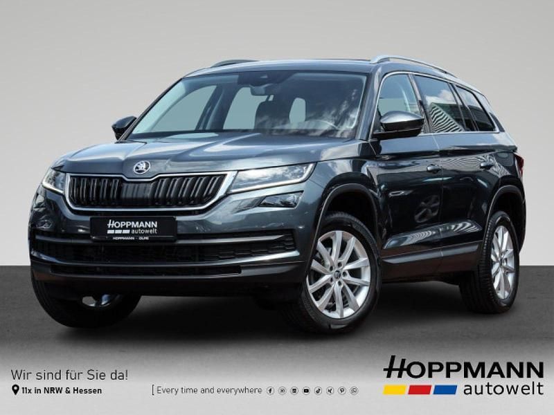 Quarzgrau metallic Gebraucht 2021 Skoda Kodiaq Style SUV | 29.980 € (Superpreis) - Bild 1/4