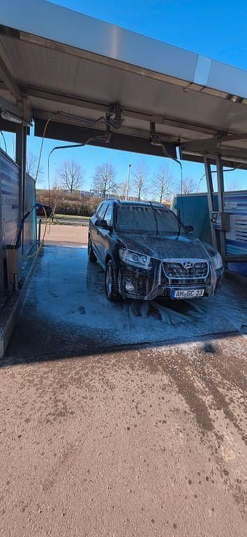 Schwarz Gebraucht 2010 Hyundai Santa Fe Premium SUV | 9.500 € (Etwas zu teuer) - Bild 1/4