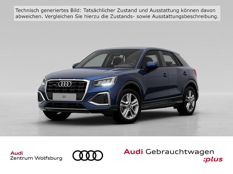 Blau Gebraucht 2023 Audi Q2 Advanced SUV | 31.390 € (Etwas zu teuer) - Bild 1/3