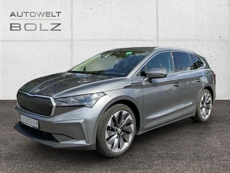 Grau Gebraucht 2022 Skoda Enyaq iV ecoSuite SUV | 33.990 € (Fairer Preis) - Bild 1/4