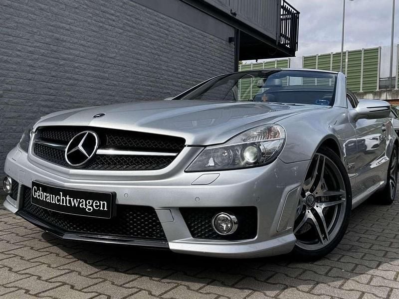 Silber Gebraucht 2008 Mercedes SLR McLaren AMG Cabrio | 47.900 € - Bild 1/4