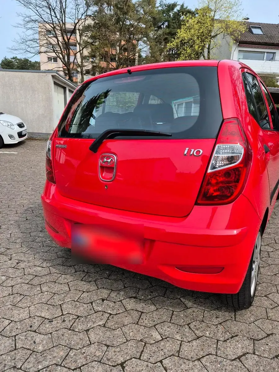 Usata Hyundai i10 69 CV (50 kW) 2011 Rosso Utilitaria