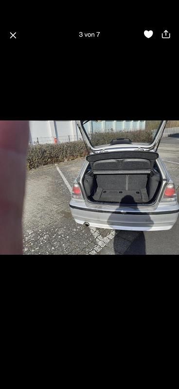 Gebraucht BMW 316 Compact 116 PS (85 kW) 2001 Silber Kleinwagen