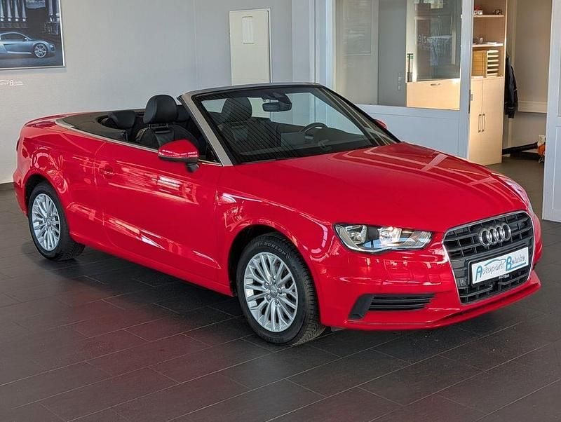 Rot Gebraucht 2016 Audi A3 Cabriolet Ambiente Cabrio | 16.950 € (Guter Preis) - Bild 1/4
