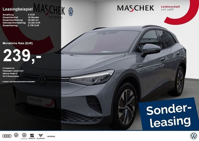 Gebraucht VW ID.4 Pure 125 kW (170 PS) 2022 Mondsteingrau SUV