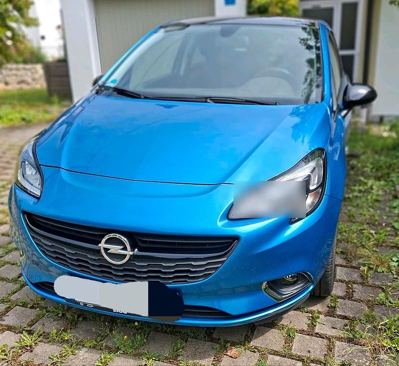 Blau Gebraucht 2019 Opel Corsa Color Edition Limousine | 9.999 € (Fairer Preis) - Bild 1/4