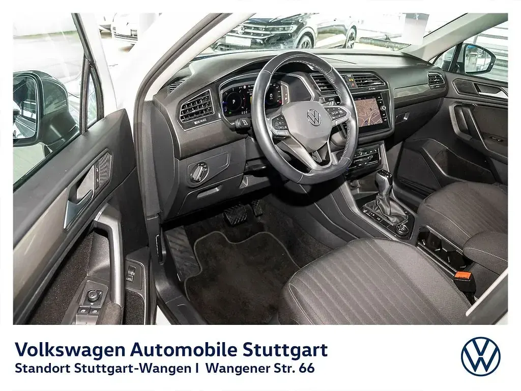 Gebraucht VW Tiguan Allspace Life 200 PS (147 kW) 2022 Pure white SUV
