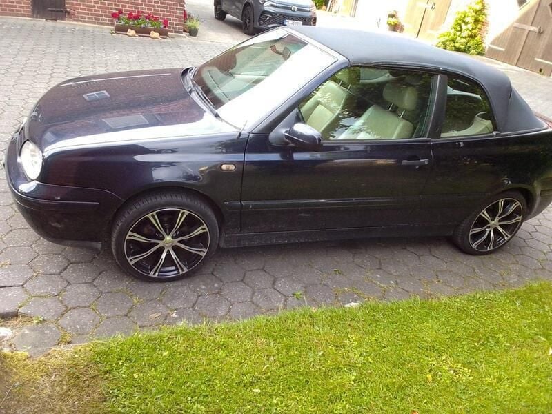 Schwarz Gebraucht 1998 VW Golf Cabriolet Cabrio | 2.950 € (Fairer Preis) - Bild 1/3