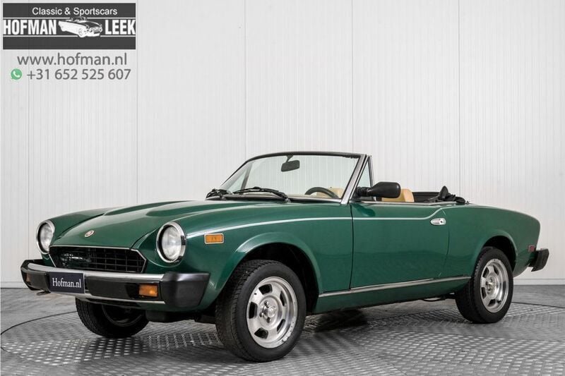 Grün Gebraucht 1979 Fiat 124 Spider Cabrio | 12.900 € - Bild 1/4