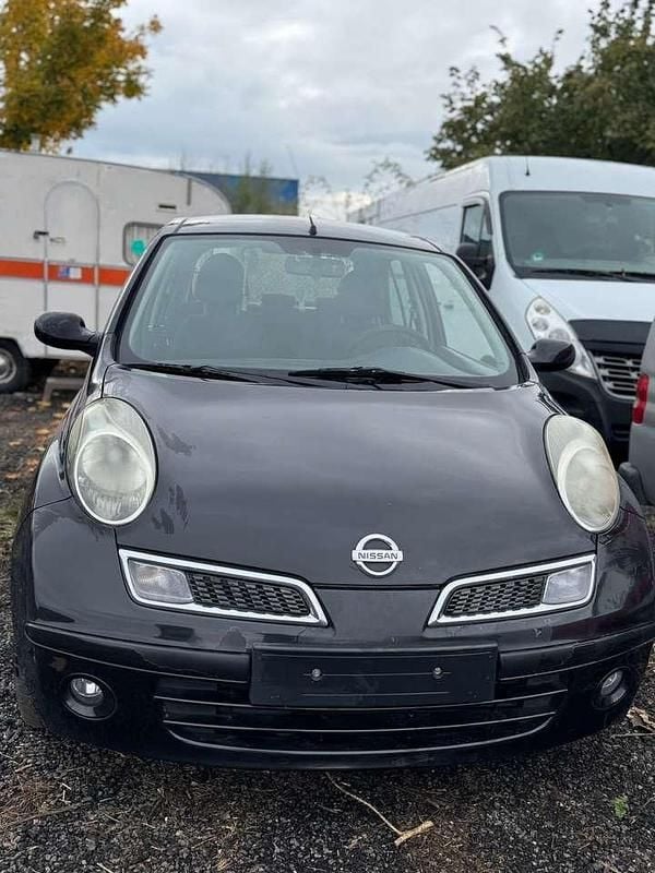 Schwarz Gebraucht 2008 Nissan Micra Visia Kleinwagen | 1.000 € (Guter Preis) - Bild 1/4