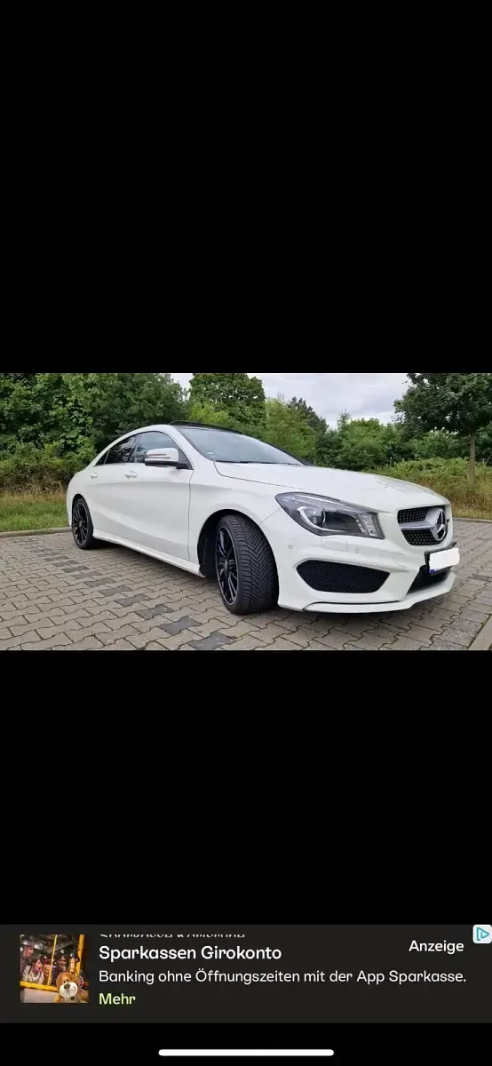 Gebraucht Mercedes CLA200 AMG 156 PS (114 kW) 2013 Weiß Coupé