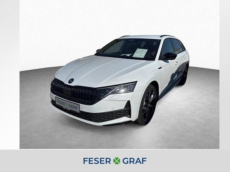 Weiß Neu 2025 Skoda Octavia SportLine Kombi | 43.980 € (Teuer) - Bild 1/4