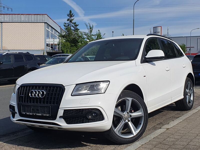 Weiß Gebraucht 2013 Audi Q5 S-Line SUV | 15.990 € (Etwas zu teuer) - Bild 1/4