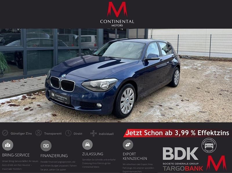 Blau Gebraucht 2013 BMW 116 Kleinwagen | 4.900 € (Guter Preis) - Bild 1/3