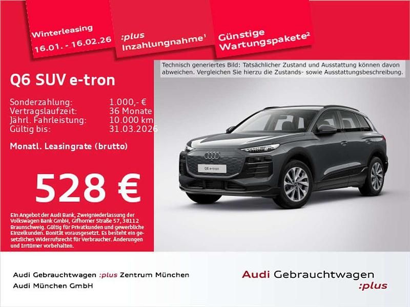 Magnetgrau Gebraucht 2024 Audi Q6 e-tron Performance SUV | 55.894 € (Superpreis) - Bild 1/1