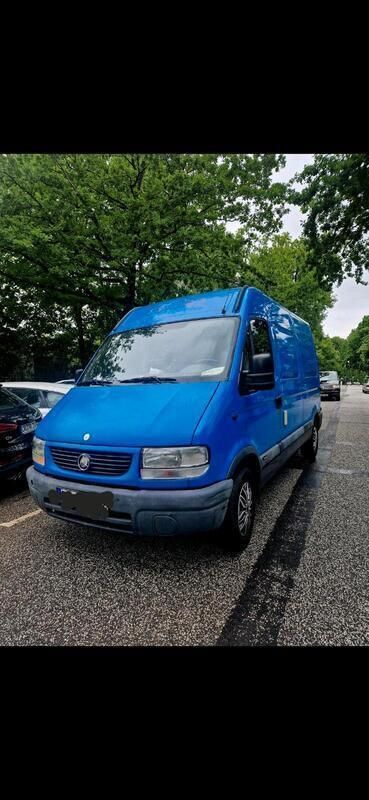 Blau Gebraucht 2000 Opel Movano Van | 4.000 € - Bild 1/4
