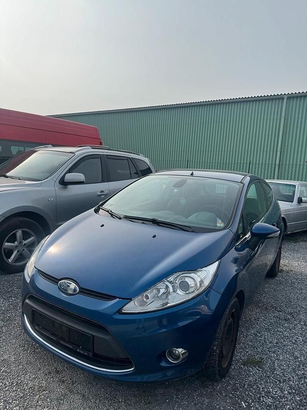 Gebraucht Ford Fiesta 2009 Blau Kleinwagen
