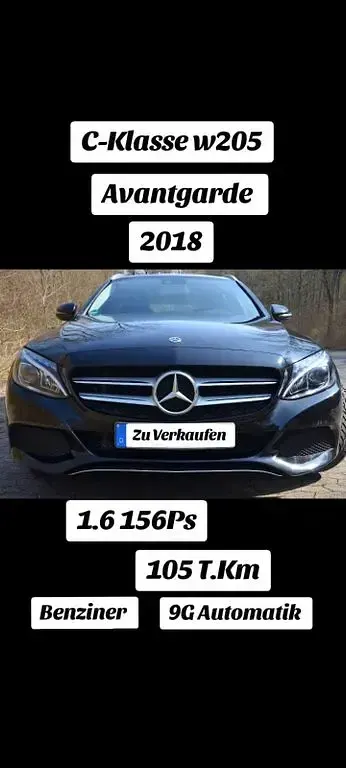 Gebraucht Mercedes C180 Avantgarde 156 PS (114 kW) 2018 Schwarz Limousine
