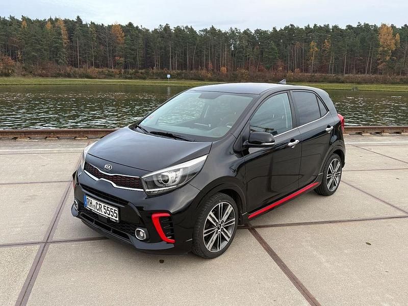 Schwarz Gebraucht 2018 Kia Picanto GT-Line Kleinwagen | 11.500 € (Fairer Preis) - Bild 1/4